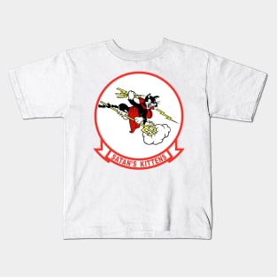 VF-191 Satan's Kittens Patch Kids T-Shirt